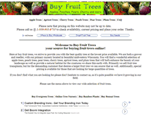 Tablet Screenshot of buy-fruit-trees.com